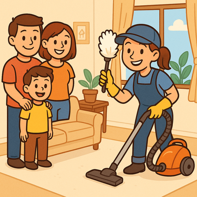 Servicio de limpieza profunda de casas y pisos