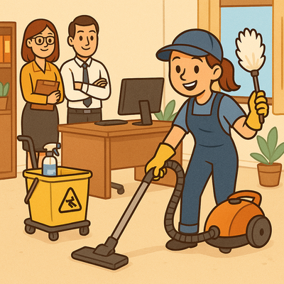 Mantenimiento y limpieza de oficinas y centros de trabajo